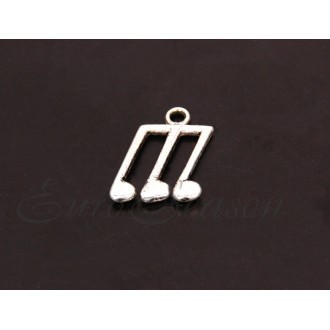 Подвеска мет.№272 15х20мм цв.Silver (цена за 1шт)